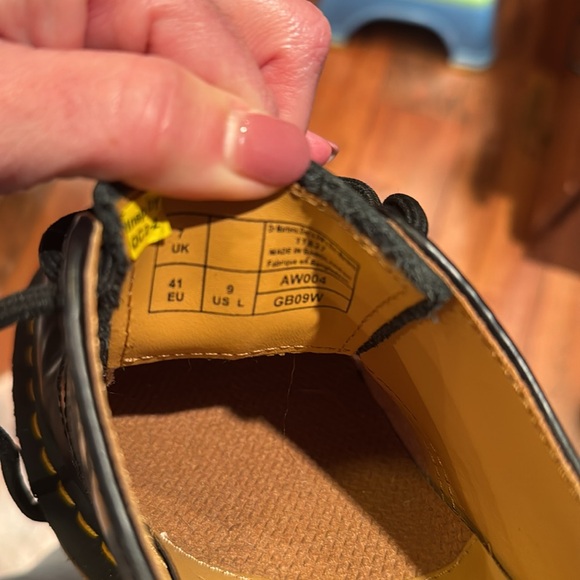 Dr. Martens Black Leather Shoes - Picture 3 of 3